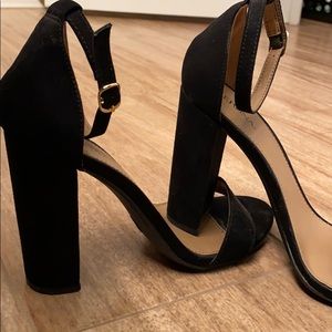 Black heels